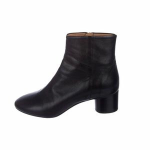 Isabel Marant Etoile Deyissa Black Leather Boots